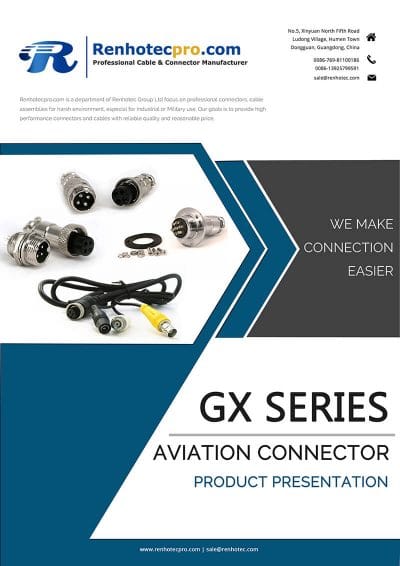 GX Aviation Connector Catalog