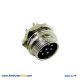 Circular Connector Bulkhead 7 Pin Plug GX 12