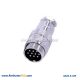 GX 20 Doking Cable Plug 10 Pin Plug Industrial Connector