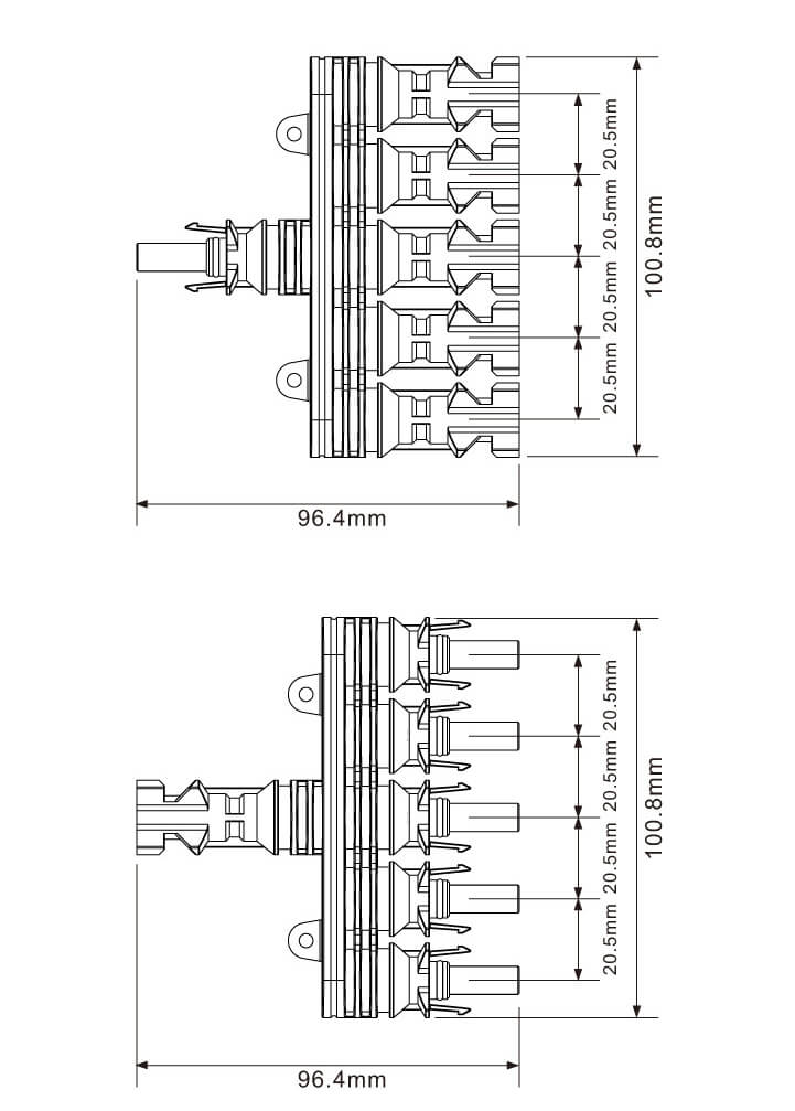 MC4-Cable-1to-5