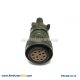 MS 5015 Connector MS3106 10 Pins Socket Cable Connector & Rubber Bushing