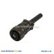 MS 5015 Connector Straight Plug Cable Connector & Rubber Bushing
