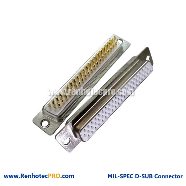 D sub Connector 62 Pin 3 Row Female Solder Type for Cable