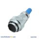 19 Pin Electrical Connector Circular Industry Weatherproof RA32 Cable Sheath Female Plug