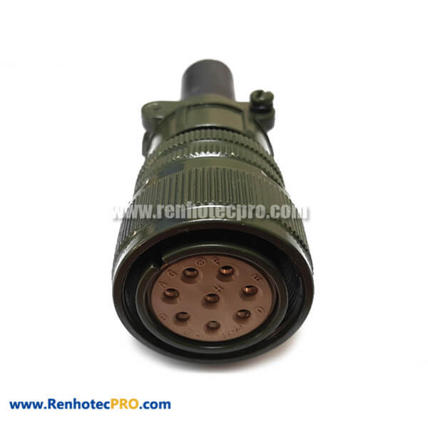 MS3106A22-23S 8 Pin Straight Plug Military Connector