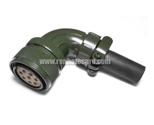 MS3108A22-23S Industry Circular 8 Contacts Threaded Wire Connector