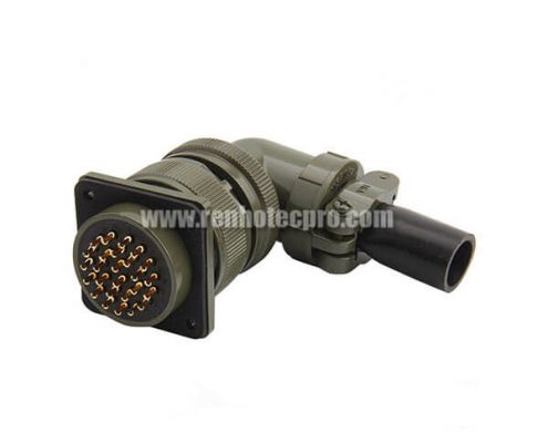 MS3108A28-12S Aluminum Alloy Socket 26 Pin Connector with Bushing