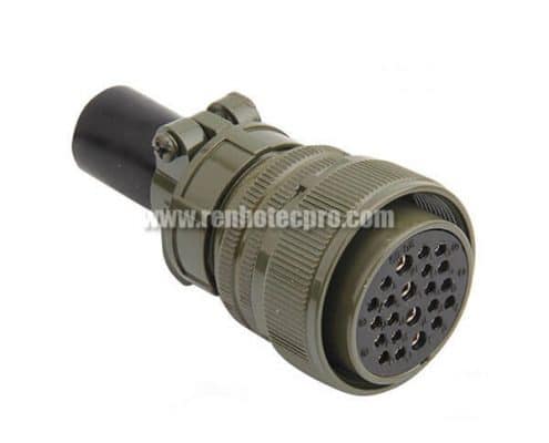 MS3106A28-11S Circular MIL Spec Connector 22P Straight Plug Connector