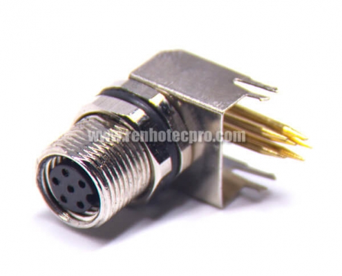 High Voltage Coax Connector 1Pin Metal Plug 200A 8mm 50mm² A Key Straight HVIL Series Connector