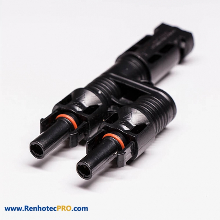 Mc4 Connector Adapter One Female to Two Male for Solar Panel