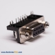 D-sub 9 Pin Female Connector Right angle Through Hole for PCB Mount
