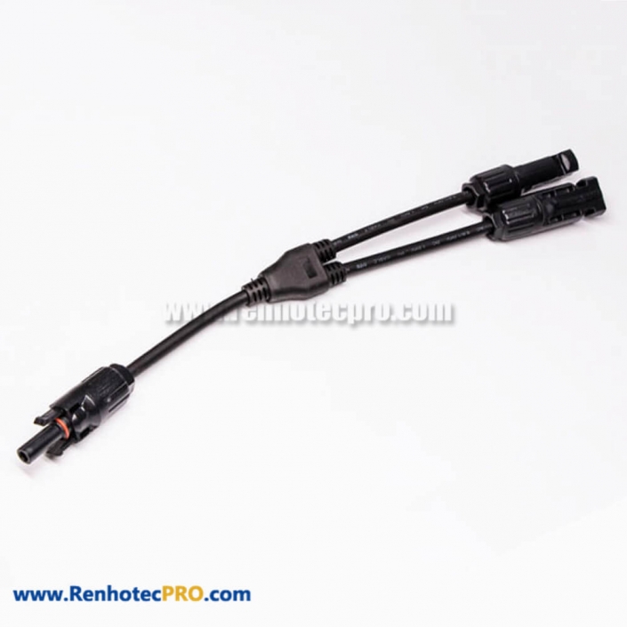 Mc4 Y Branch 1 to 2 PV 3 Way Solar Connector