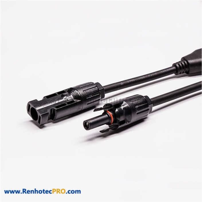 MC4 Solar Cable Female Male One Pair 3 Branch 1 to 3
