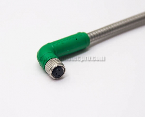 M8 Cable Assemblie 3 Pin 90 Degree Female to Female