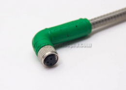 M8 Cable Assemblie 3 Pin 90 Degree Female to Female