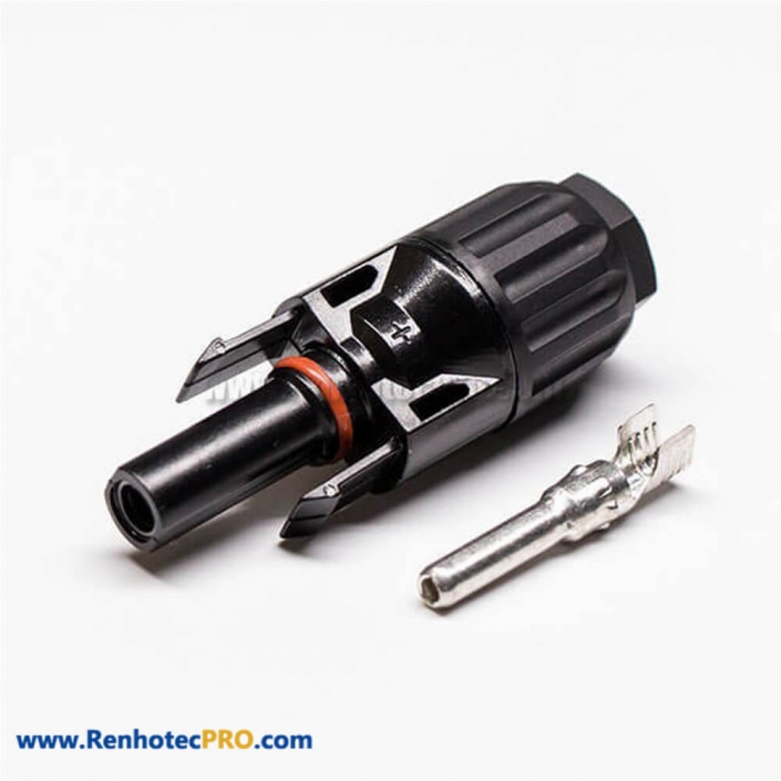 MC4 Branch Connector Male Female One Pair Panel Mount