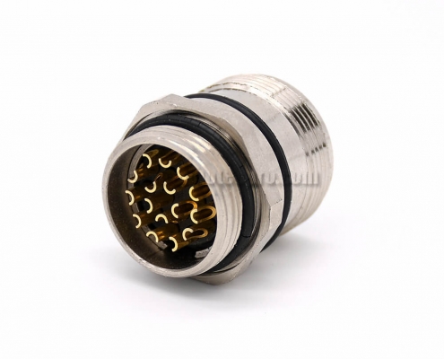 connector male M623 16 Pin Straight Male Cable Panel Receptacles