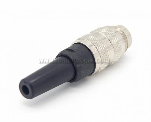 5 Pin connector M16 Straight Male Cable Plug