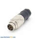 Industrial Connector Signal M16 14 Pin Straight Male Cable Plug