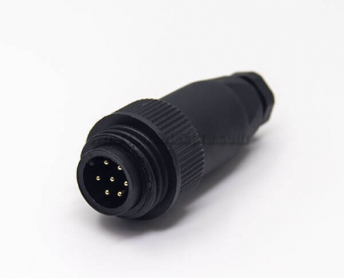 M18 Circular Connector 7 Pin Field Wireable Connector