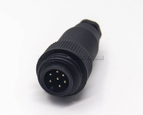 M18 Circular Connector 7 Pin Field Wireable Connector