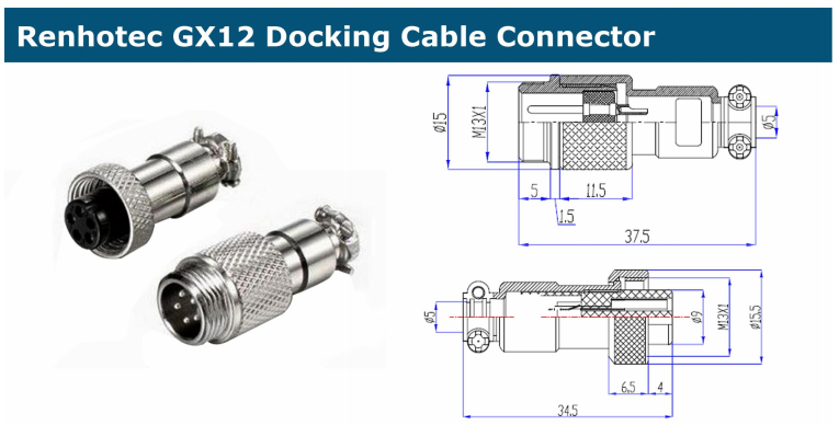 GX12 cable