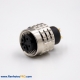 4 Pin M12 Connector A Code Female Straight Non-shield Molded Cable