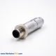 M12 8 Pin Field Wireable Connector Male 180 Degree Metal Waterproof A Coded Screw-joint Shield
