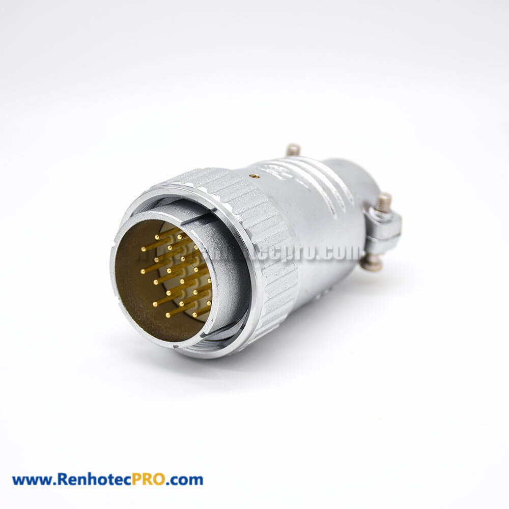 20 Pin Plug P40 Straight Male for Cable Connector