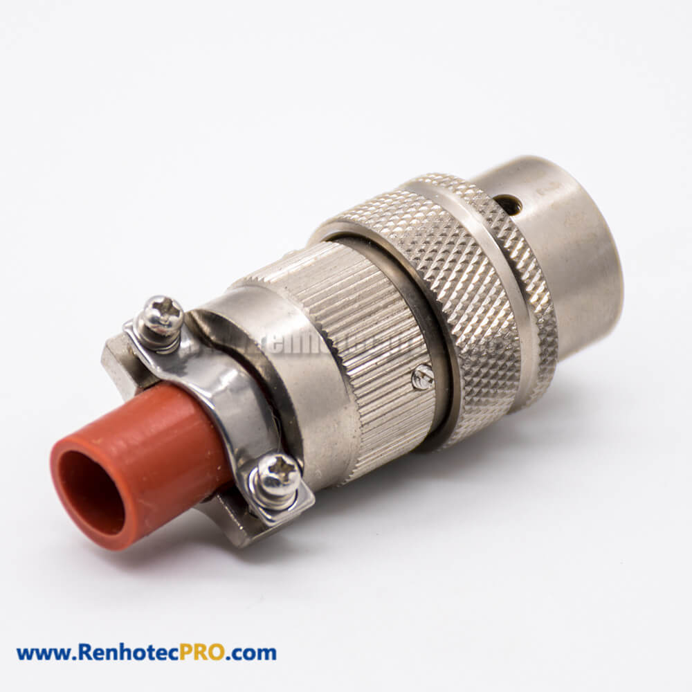 YGD Circular Electric Connector Plug 08 Shell Size 4Pin Male 180 Degree Solder cup Bayonet Coupling