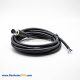male A CodeM12 5Pin Molded Cable 2M Extension Cable Straight Connector