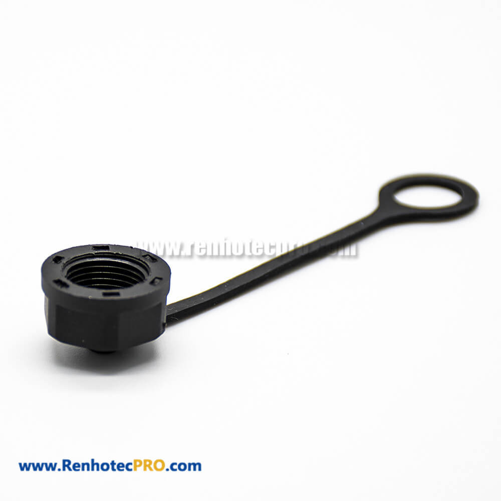 M12 Connector Dust Cover Male For Panelmount Plugs