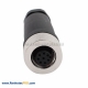 M12 Industrial Connector 8 Pin Female A Coded Straight Unshielded Field Wireable Connector