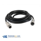 GX12 2Pin Double Ended Cable Male and Female Plug Straight 1M