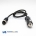GX12-3 Pin Female Connector To Cigarette Lighter Plug Straight Cable Length 60CM