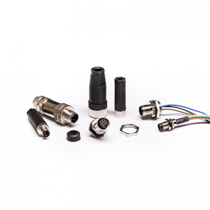 What are the types of M12 Series connectors