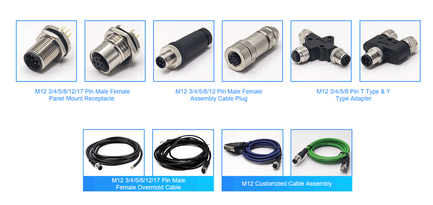 danés Bombero . What are the types of M12 Series connectors - Renhotecpro.com