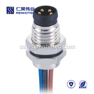 4pin circular m8 wire