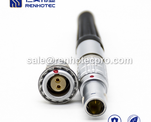 LEMO B Series Push pull self-locking Connector,Male,Straight,FGG,G,0B,302,Brass Shell,A,D,62,Cable