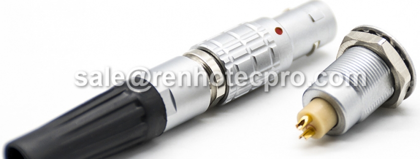 LEMO B Series Push pull self-locking Connector,Male,Straight,FGG,G,0B,302,Brass Shell,A,D,62,Cable