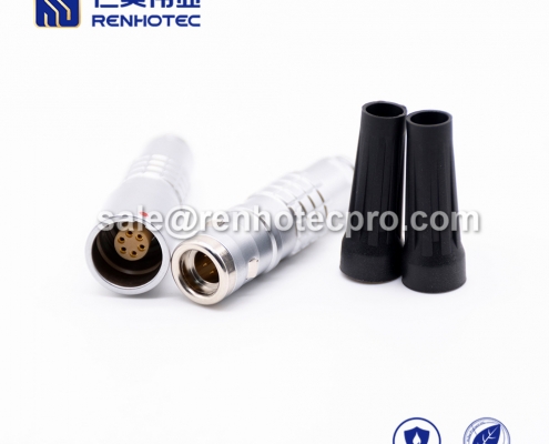 6-pin LEMO connector pinout K Series Male Straight Push pull self-locking FGG Cable