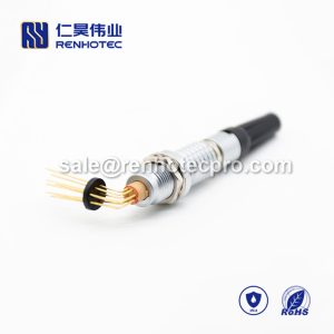 LEMO B Series Push pull self-locking Connector,Male,Straight,FGG,G,2B,310,Brass Shell,A,D,62,Cable