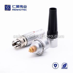 16 pin LEMO power connector B Series Male Straight Push pull self-locking FGG Cable