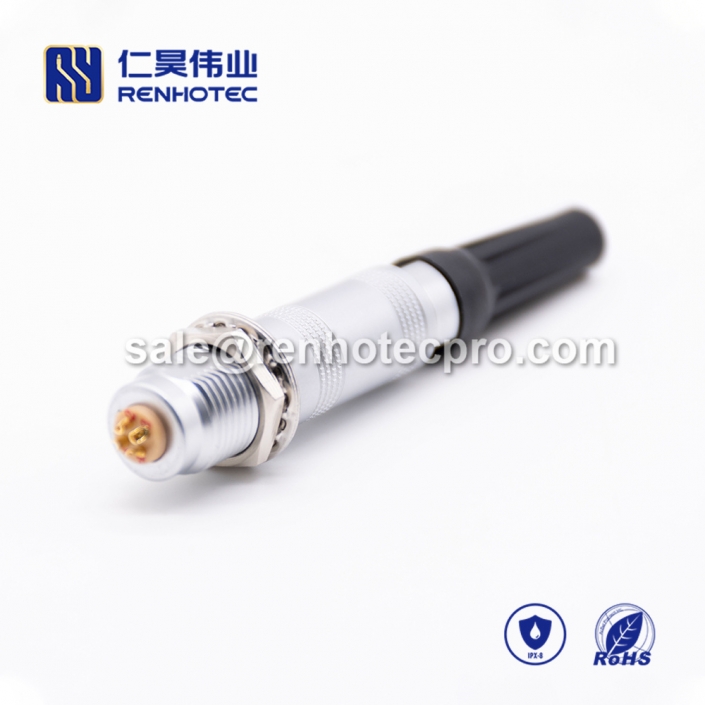 4 pin LEMO connector ffa.0s S Series Male and Female Straight Push pull self-locking FFA Cable