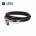 LEMO connector cable Male 12 pin Straight B Series Push pull self-locking FGG.2B PVC 2M Black