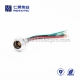 LEMO Coaxial cable FHG.2K Male 14pin Straight Push pull self-locking PVC 1M Black Shield IP68 / IP66